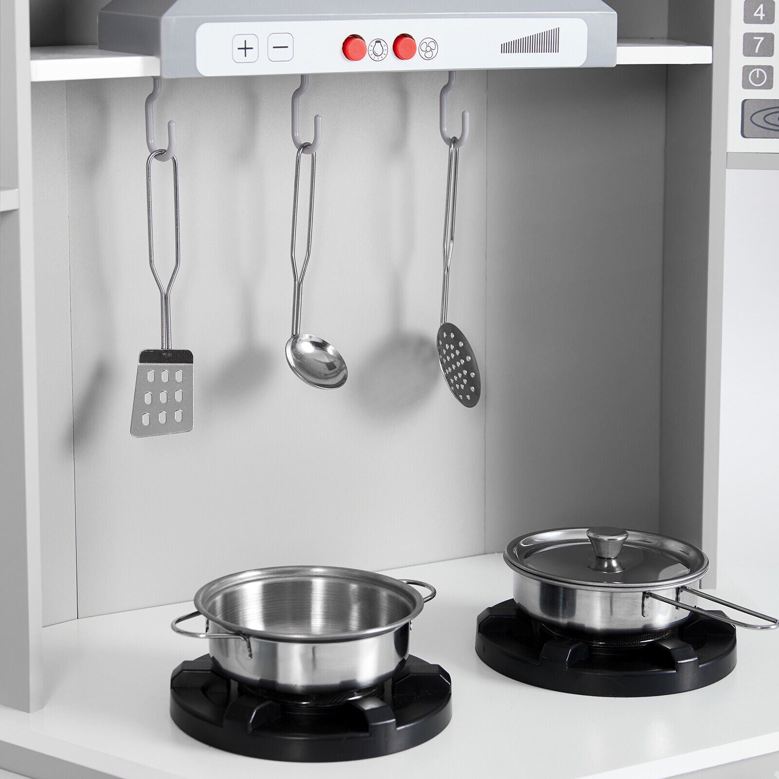 Kids Corner Wooden Pretend Toddler Kitchen Toys Ages 3+