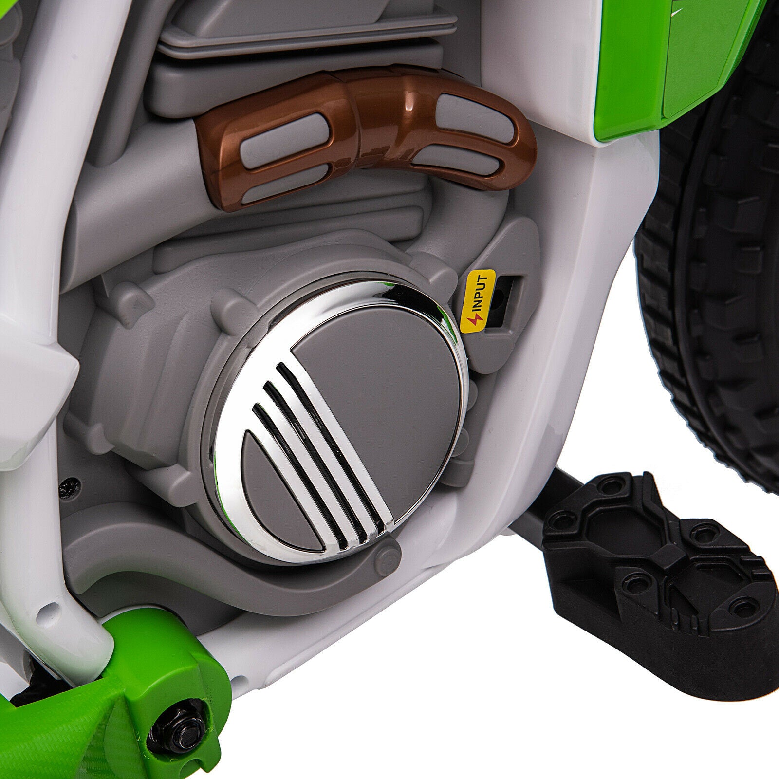 12V Kids Motorcycle Dirt Bike Battery-Powered Ride On Motorcycle for Kids