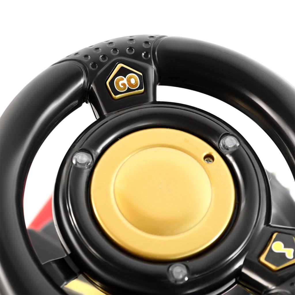 #4010 6V Ride On Train with 16pcs Curved Tracks Electric Ride On Toy Train for Kids