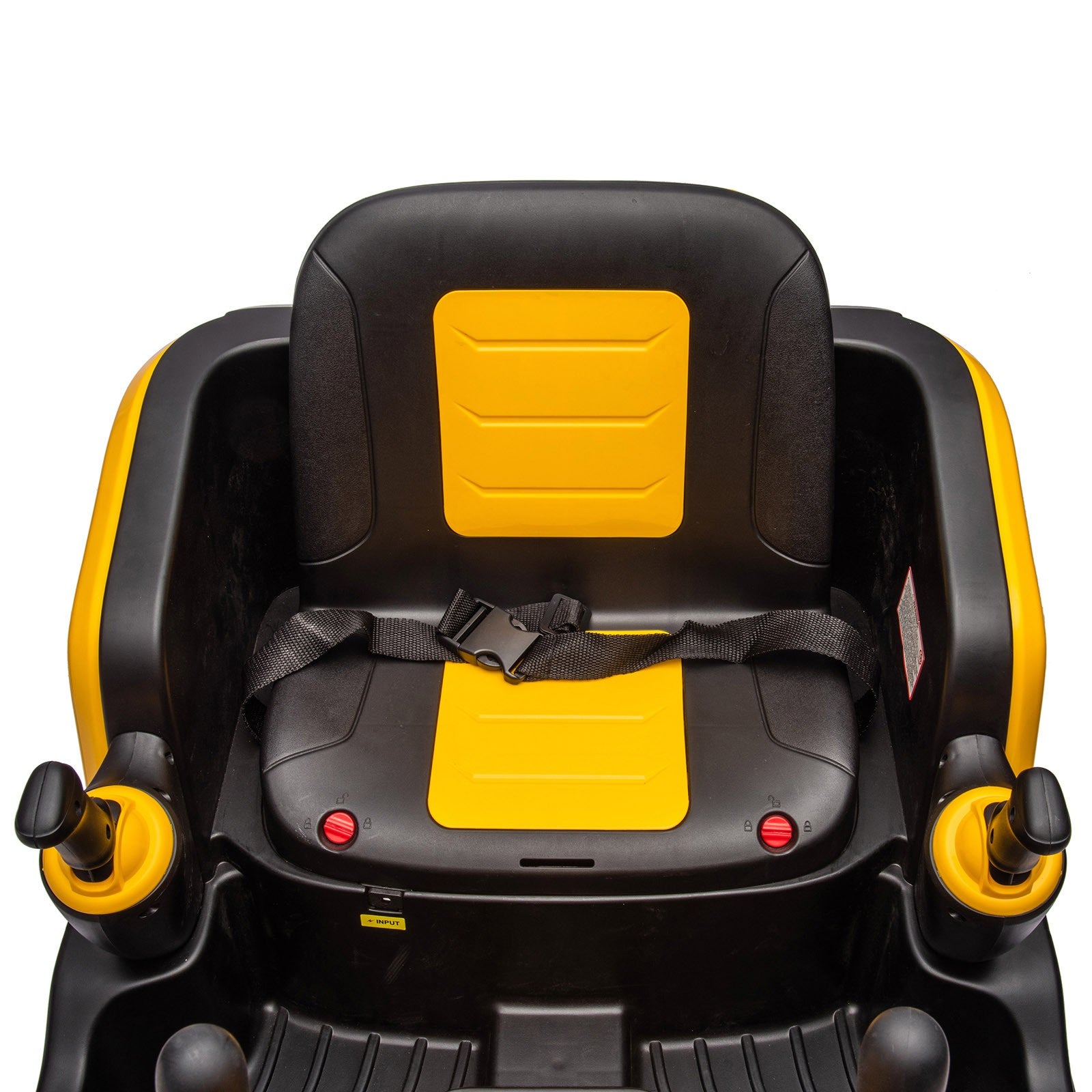 360 Degree Rotating Ride On Excavator and Bulldozer,JOYLDIAS 12V12AH Battery Powered Ride On Toy Backhoe W/Track Design Wheels for All Terrain,Remote Control,MP3,Toolbox for Kids
