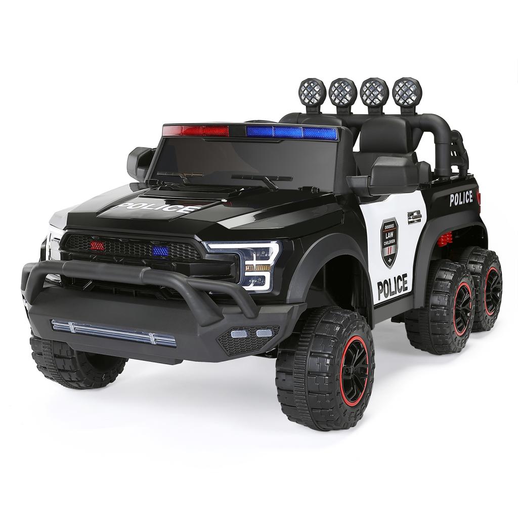 12V Kids Ride On Police Car Battery Powered Electric Cars